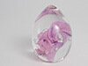 Hot sculpted glass paperweight