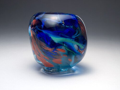 Cube Glass Paperweight