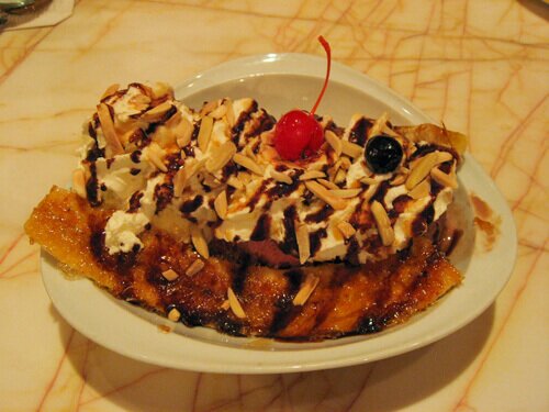 The World's Best Banana Split